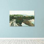 Uitzicht van de San Lorenzo Canvas Afdruk (Insitu (Houten vloer))