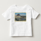 Uitzicht van de Sand Dunes naast de kust Kinder Shirts (Voorkant)