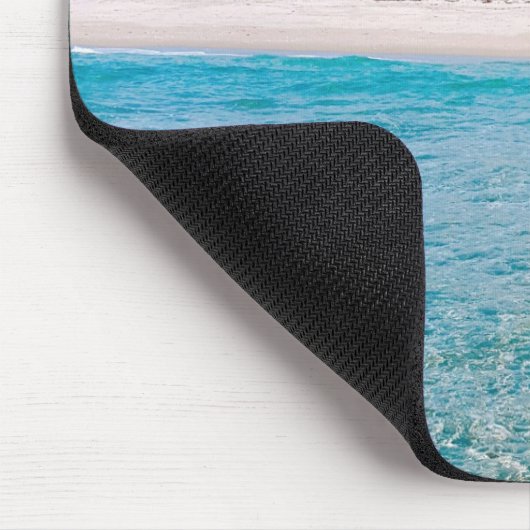 Uitzicht van de Sandbar Mousepad Muismat (Hoek)