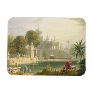 Uitzicht van de Sassoor in het decaan, uit boekdee Magneet