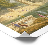 Uitzicht van de Sassoor in het decaan, uit boekdee Poster (Hoek)