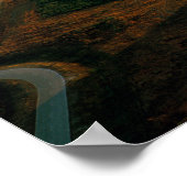 Uitzicht van de satelliet V Poster (Hoek)