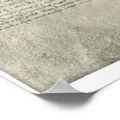 Uitzicht van de schedel, Leonardo da Vinci Poster (Hoek)