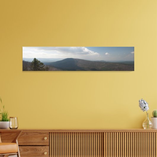 Uitzicht van de Schilderachtig aandrijving van Tal Canvas Afdruk (Insitu (Woonkamer))