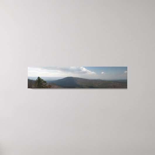 Uitzicht van de Schilderachtig aandrijving van Tal Canvas Afdruk (Voorkant)