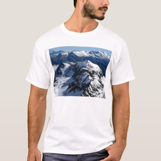 Uitzicht van de Schilthorn-berg T-shirt (Voorkant)