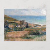 Uitzicht van de Seacoast nabij Wargemont in Norman Briefkaart (Voorkant)