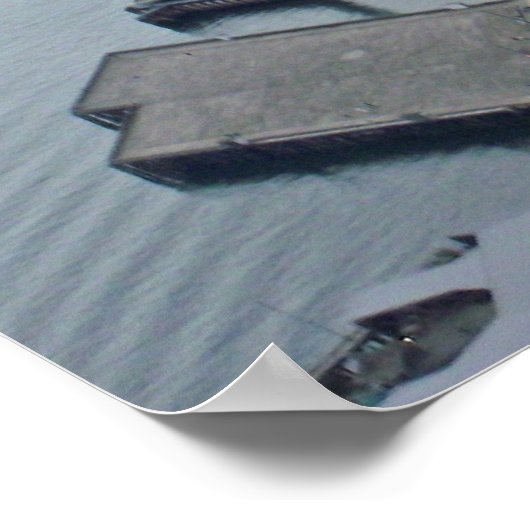 Uitzicht van de seattle poster (Hoek)