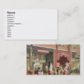 Uitzicht van de secties Zweden, Noorwegen en Denem Visitekaartje (Voorkant / Achterkant)