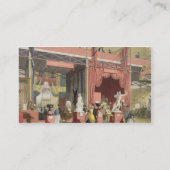 Uitzicht van de secties Zweden, Noorwegen en Denem Visitekaartje (Achterkant)