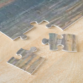 Uitzicht van de Seine bij Sunset Monet Fine Art Legpuzzel (Zijkant)