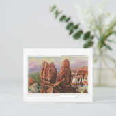 Uitzicht van de Sentinels Briefkaart (Staand voorkant)