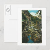 Uitzicht van de Sentry Bridge & Upper Tunnel Briefkaart (Voorkant / Achterkant)