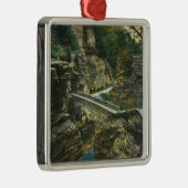 Uitzicht van de Sentry Bridge & Upper Tunnel Metalen Ornament (Rechts)