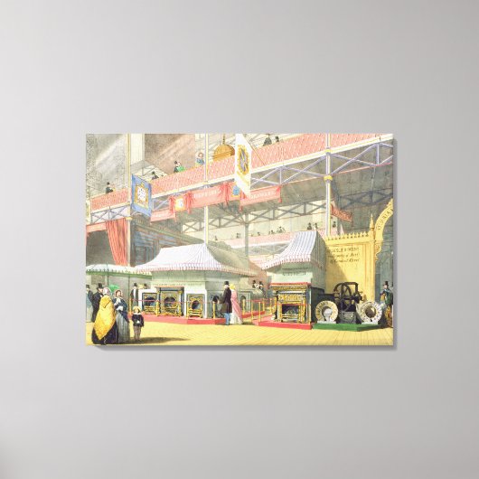 Uitzicht van de Sheffield-hardwarestandaard en de  Canvas Afdruk (Voorkant)
