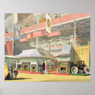 Uitzicht van de Sheffield-hardwarestandaard en de  Poster