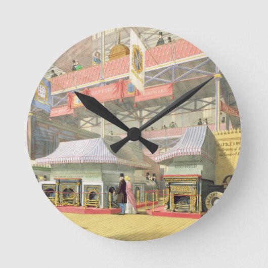 Uitzicht van de Sheffield-hardwarestandaard en de Ronde Klok (Voorkant)