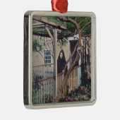 Uitzicht van de Sherman Roos TreeMonterey, CA Metalen Ornament (Rechts)