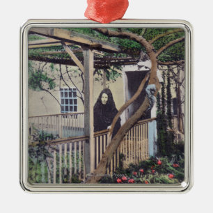 Uitzicht van de Sherman Roos TreeMonterey, CA Metalen Ornament