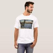 Uitzicht van de Shore Drive, nabij stuwdam T-shirt (Voorkant volledig)