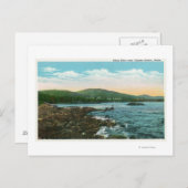 Uitzicht van de Shore nabij Camden Harbour Briefkaart (Voorkant / Achterkant)