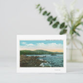 Uitzicht van de Shore nabij Camden Harbour Briefkaart (Staand voorkant)