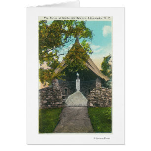 Uitzicht van de Shrine in Sanitarium in Gabriels