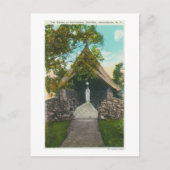 Uitzicht van de Shrine in Sanitarium in Gabriels Briefkaart (Voorkant)