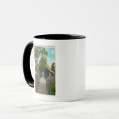 Uitzicht van de Shrine in Sanitarium in Gabriels Mok (Voorkant links)