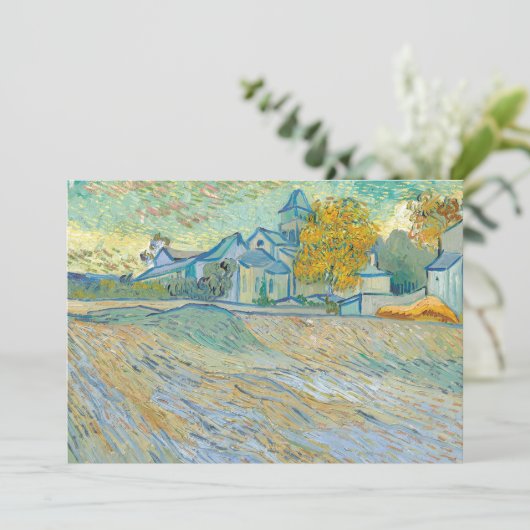 Uitzicht van de Sint-Pauluskerk | Vincent van Gogh (Staand voorkant)