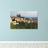 Uitzicht van de Sint-Vituskathedraal, Praag, Tsjec Canvas Afdruk (Insitu (Houten vloer))