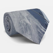 Uitzicht van de skilift stropdas (Opgerold)