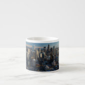 Uitzicht van de skyline van de stad Seattle Espresso Kop (Voorkant)