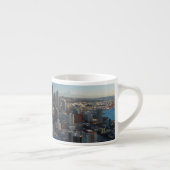 Uitzicht van de skyline van de stad Seattle Espresso Kop (Rechts)