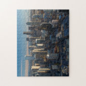 Uitzicht van de skyline van de stad Seattle Legpuzzel (Verticaal)