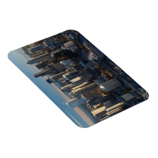 Uitzicht van de skyline van de stad Seattle Magneet (Rechterzijde)