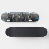 Uitzicht van de skyline van de stad Seattle Persoonlijk Skateboard (Horizontaal)