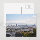 Uitzicht van de skyline van San Francisco Briefkaart (Voorkant / Achterkant)