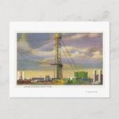 Uitzicht van de Social Science and Sky Ride Briefkaart (Voorkant)