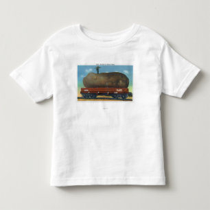 Uitzicht van de soort aardappelen, geteeld in maï kinder shirts
