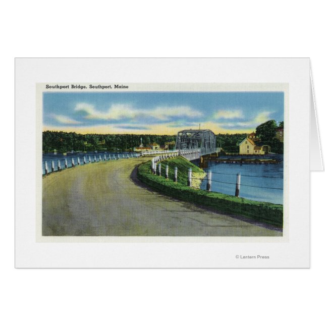 Uitzicht van de Southport-brug (Voorkant Horizontaal)