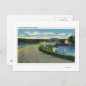 Uitzicht van de Southport-brug Briefkaart (Voorkant / Achterkant)