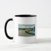 Uitzicht van de Southport-brug Mok (Links)