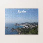 Uitzicht van de Spaanse kust Legpuzzel (Horizontaal)
