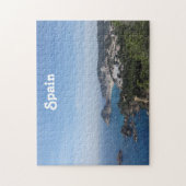 Uitzicht van de Spaanse kust Legpuzzel (Verticaal)