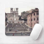 Uitzicht van de Spaanse Stappen of Scalinata Muismat (Met muis)