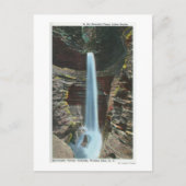 Uitzicht van de spectaculaire Cavern Cascade Briefkaart (Voorkant)