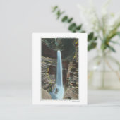 Uitzicht van de spectaculaire Cavern Cascade Briefkaart (Staand voorkant)