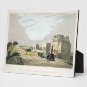 Uitzicht van de spoorweg Manchester en Liverpool, Fotoplaat (Zijkant)