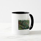 Uitzicht van de spoorweg mok (Voorkant rechts)